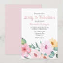 Recherche de tropical 11x16 anniversaire invitations Floral