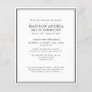 Recherche de mort 11x14 invitations Pour tous