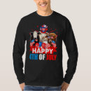Recherche de 4ème heureux tshirts Américain