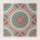 Recherche de motif bohème puzzles Mandala