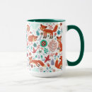 Recherche de de renard rouge tasses Mignon