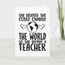 Recherche de meilleur professeur monde vœux cartes Inspirant