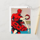 Recherche de diable rouge cartes postales Unique