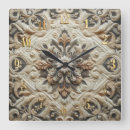 Recherche de arabesque horloges Motif