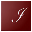 Recherche de lettre i carreaux Monogramme