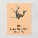 Recherche de acrobates cartes postales Drôle