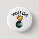 Recherche de bombes ronds badges Drôle