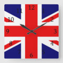 Recherche de union jack horloges Drapeau