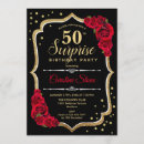 Recherche de cinquantième surprise invitations Femmes