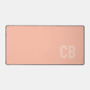 Recherche de couleur rose tapis souris Monogramme