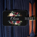 Recherche de joli bagages étiquettes Floral