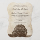 Recherche de de chêne mariage invitations Chute