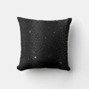 Recherche de paillette coussins Noir