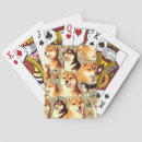 Recherche de shiba jeux de cartes Chien