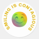 Recherche de souriants autocollants Visage souriant