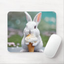 Recherche de lapin blanc tapis souris Mignon