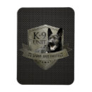 Recherche de police chien magnets Gsd