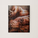 Recherche de dessin visage puzzles Chien