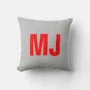 Recherche de mode girly coussins Typographie