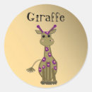 Recherche de tache animale de girafe autocollants Faune