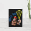 Recherche de lacrosse vœux cartes Bâton de croix