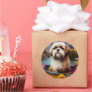 Recherche de lhasa apso autocollants Dog