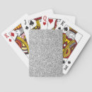 Recherche de grises jeux de cartes Noir et blanc