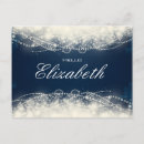 Recherche de bleu foncé cartes postales Élégant