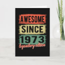 Recherche de 1973 vœux cartes D'anniversaire