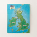 Recherche de british isles puzzles Map