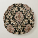 Recherche de motif baroque décoration coussins Fleur