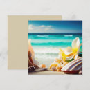 Recherche de trésor vœux cartes Sable