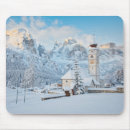 Recherche de neige couverte tapis souris Paysage
