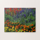 Recherche de peintures colorées puzzles Jardin