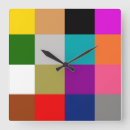 Recherche de couleurs vibrantes horloges Abstrait