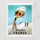 Recherche de maison vintage dans la neige cartes postales Pour tous
