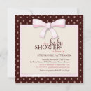 Recherche de douche brune rose de bébé invitations Arc