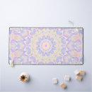 Recherche de mandala bleu tapis souris Hippie
