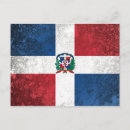 Recherche de drapeau dominicain cartes postales Santo domingo