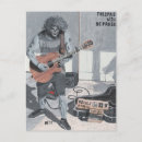 Recherche de musicien de rue cartes postales Musique