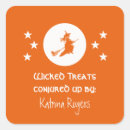 Recherche de silhouette sorcière autocollants Sorcières