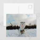 Recherche de de bonhomme neige cartes postales Enneigé