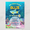 Recherche de aquarium anniversaire invitations Requin