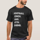 Recherche de coach hommes tshirts Football