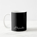 Recherche de main écrite tasses Moderne