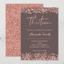 Recherche de 13eme invitations Or rose
