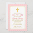 Recherche de blush pink baptême invitations Baptême de fille