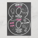 Recherche de craie tableau noir invitations Rose
