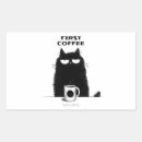 Recherche de chats grincheux autocollants Humour de chat