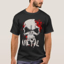 Recherche de métal lourd tshirts Crâne